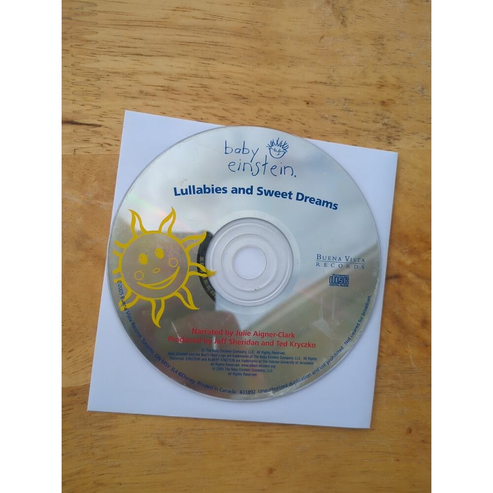 Baby Einstein: Lullabies and Sweet Dreams Disc Only